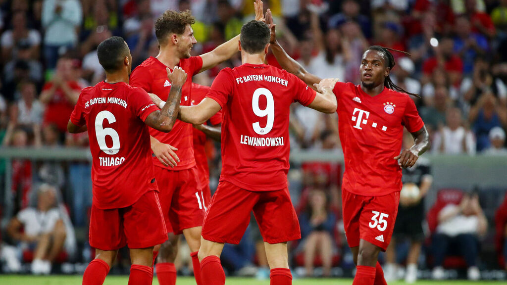 El Bayern Munich vuelve a los entrenamientos en grupo