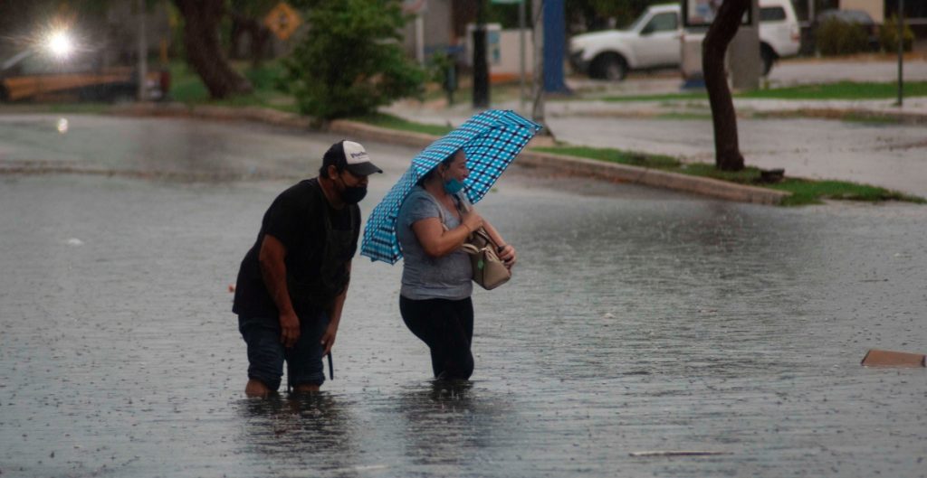 Tormenta “Cristóbal” deja inundaciones en Campeche