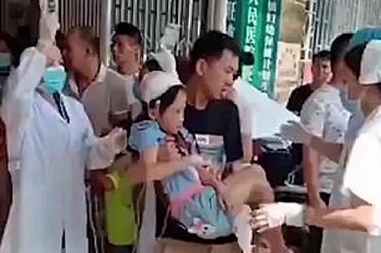 Ataque con cuchillo en escuela china deja al menos 39 heridos