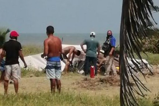 Planeador se estrella en el norte de Veracruz; hay un muerto