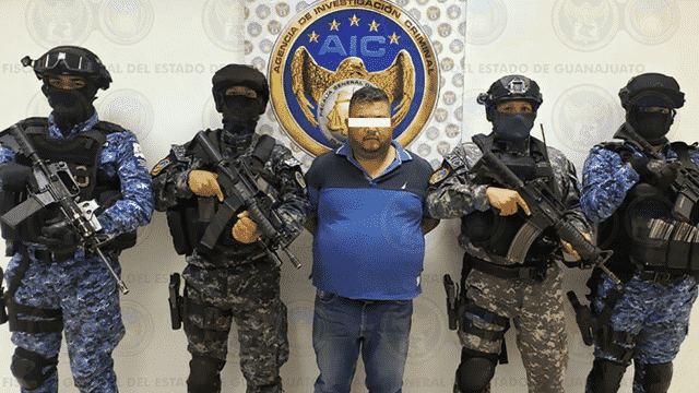 Crimen organizado: Detienen a “El Azul”, líder del Cártel de Santa Rosa de Lima
