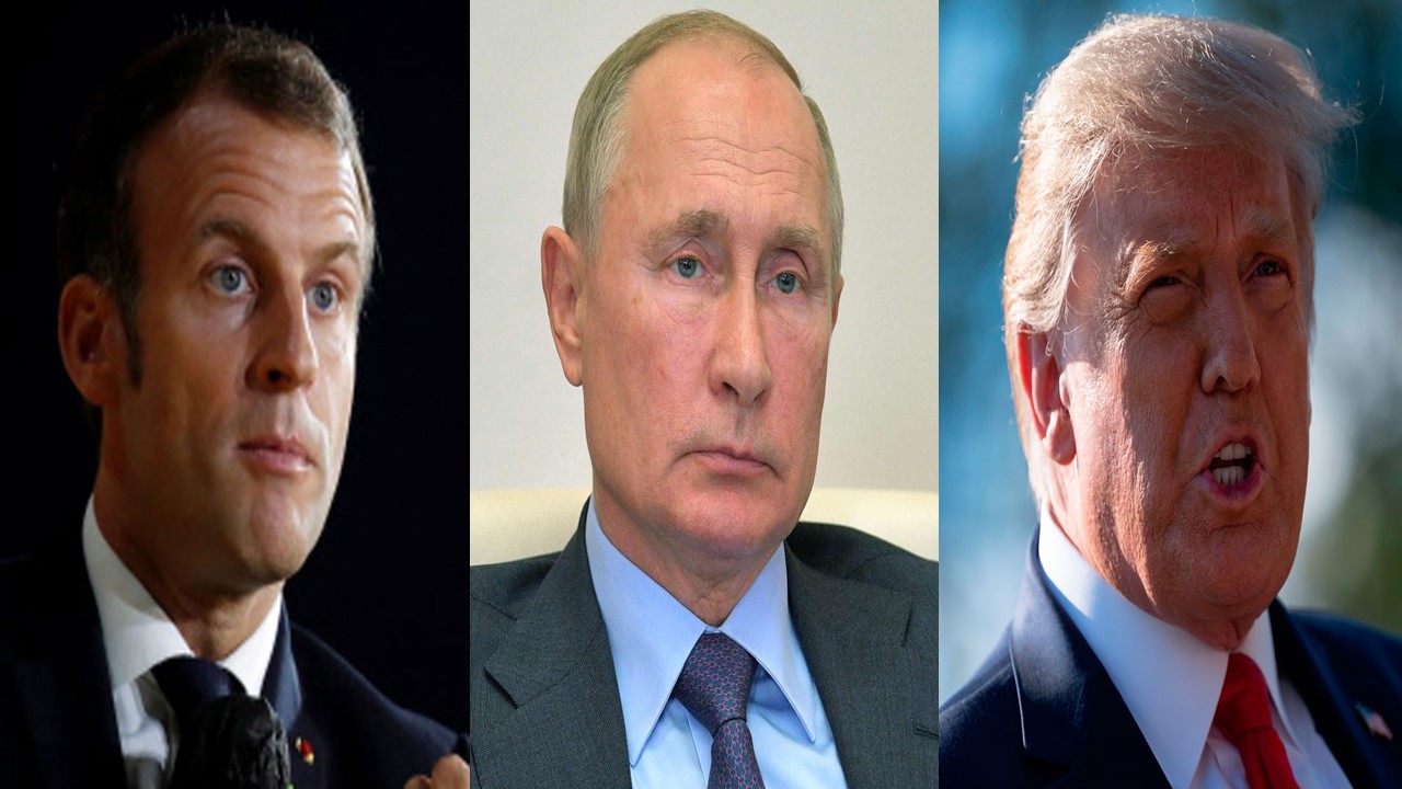 Macron, Putin y Trump piden alto al fuego inmediato en Nagorno Karabaj
