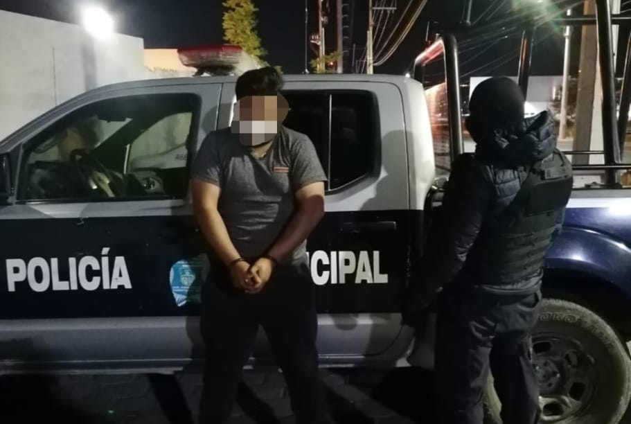 Lo Detienen por Agredir a su pareja en San Juan del Río.