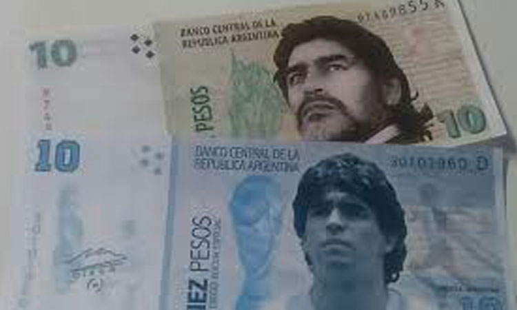 Maradona: Proponen crear billete con la imagen del fallecido ex futbolista