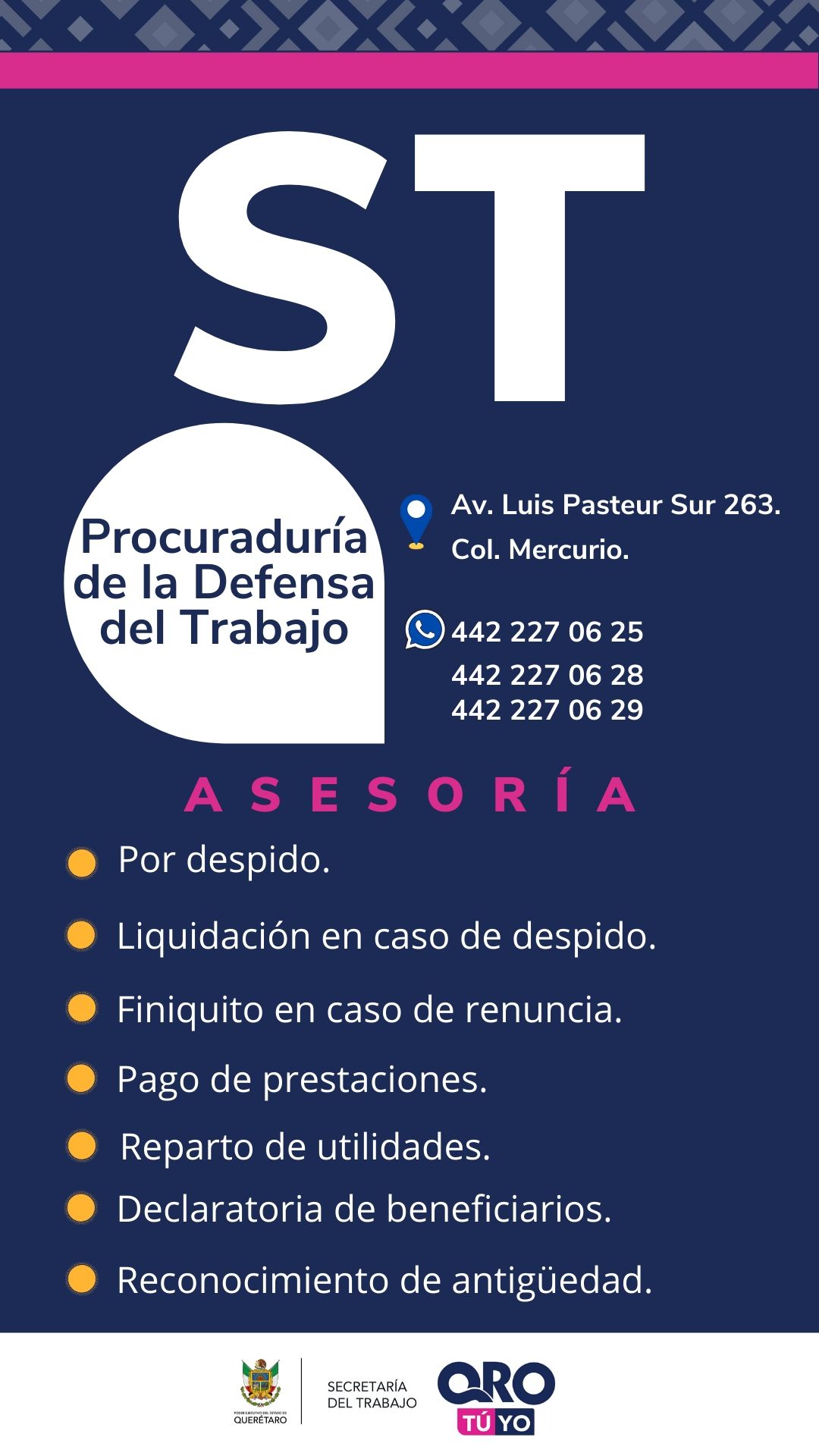 ST ha brindado más de 19 mil asesorías laborales en periodo de pandemia
