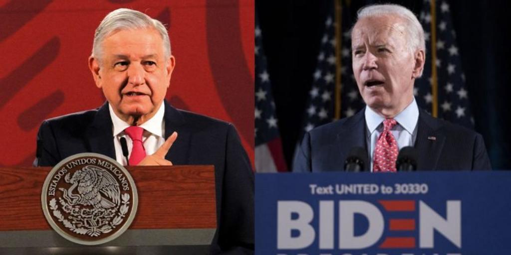 AMLO: No va a haber problemas o pleito con el gobierno de Joe Biden