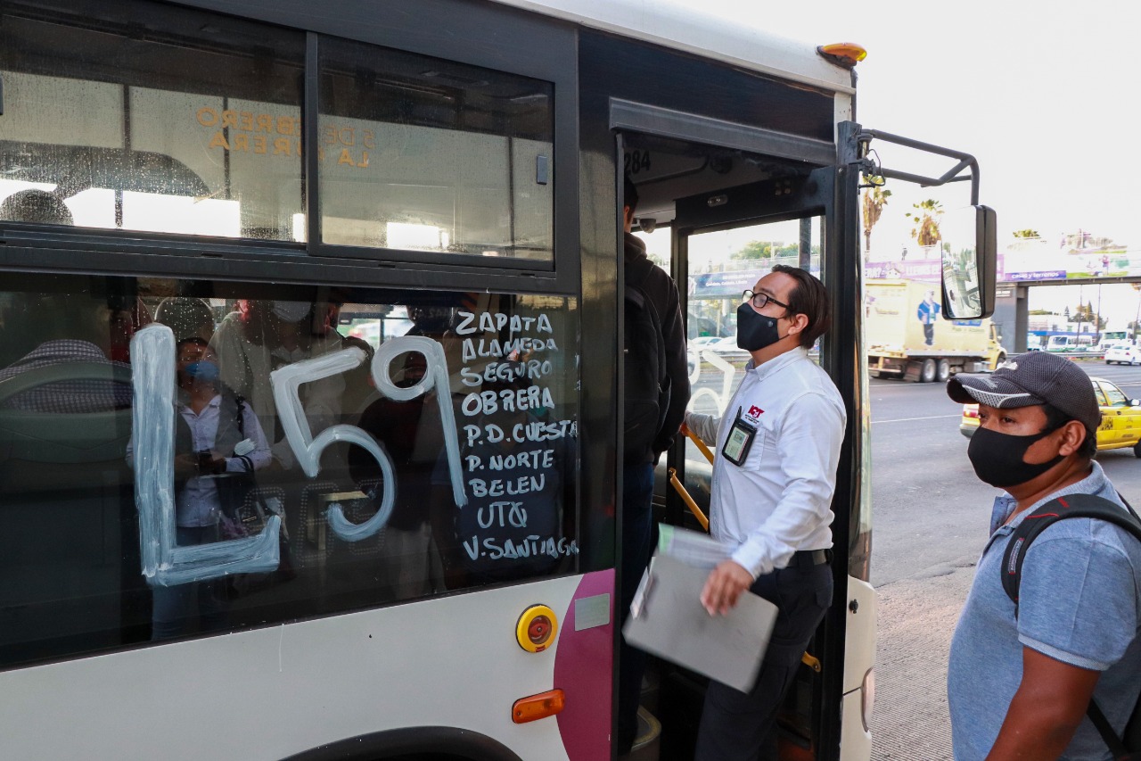 Se han aplicado más de 570 sanciones por incumplimiento de medidas sanitarias en el transporte público