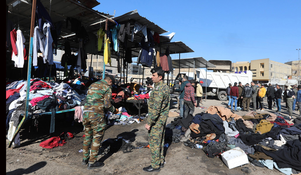 Atentado en Bagdad deja más de 20 muertos