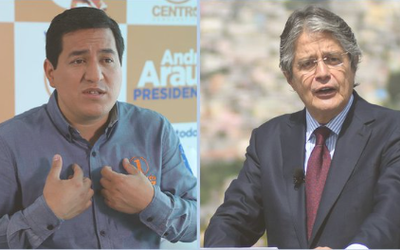 Arauz y Lasso van a segunda vuelta de elección presidencial en Ecuador