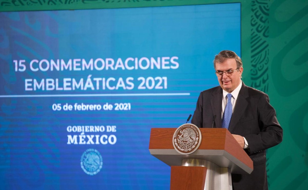 Marcelo Ebrard anuncia 15 celebraciones históricas para este año