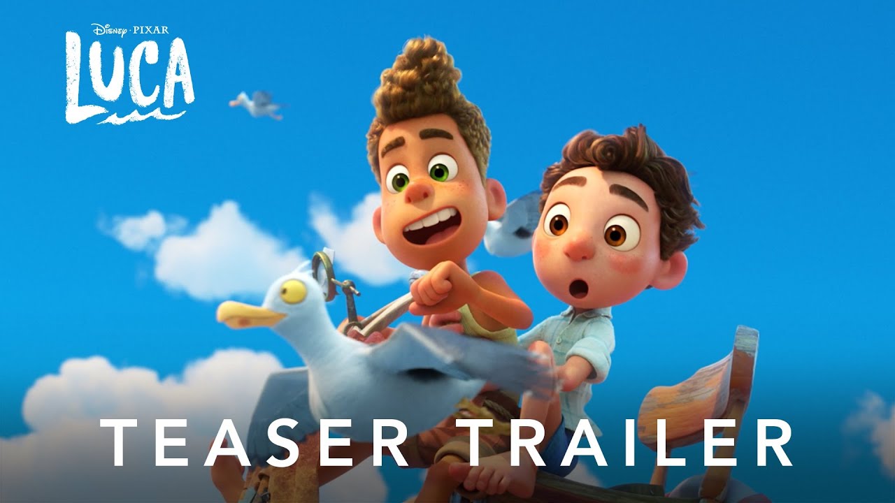 Disney y Pixar revelan tráiler de su película animada “Luca”