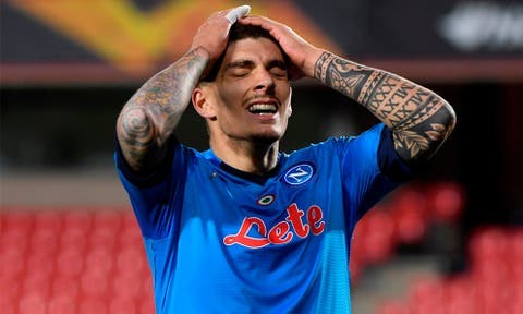Europa League: Napoli cae ante Granada y está contra las cuerdas