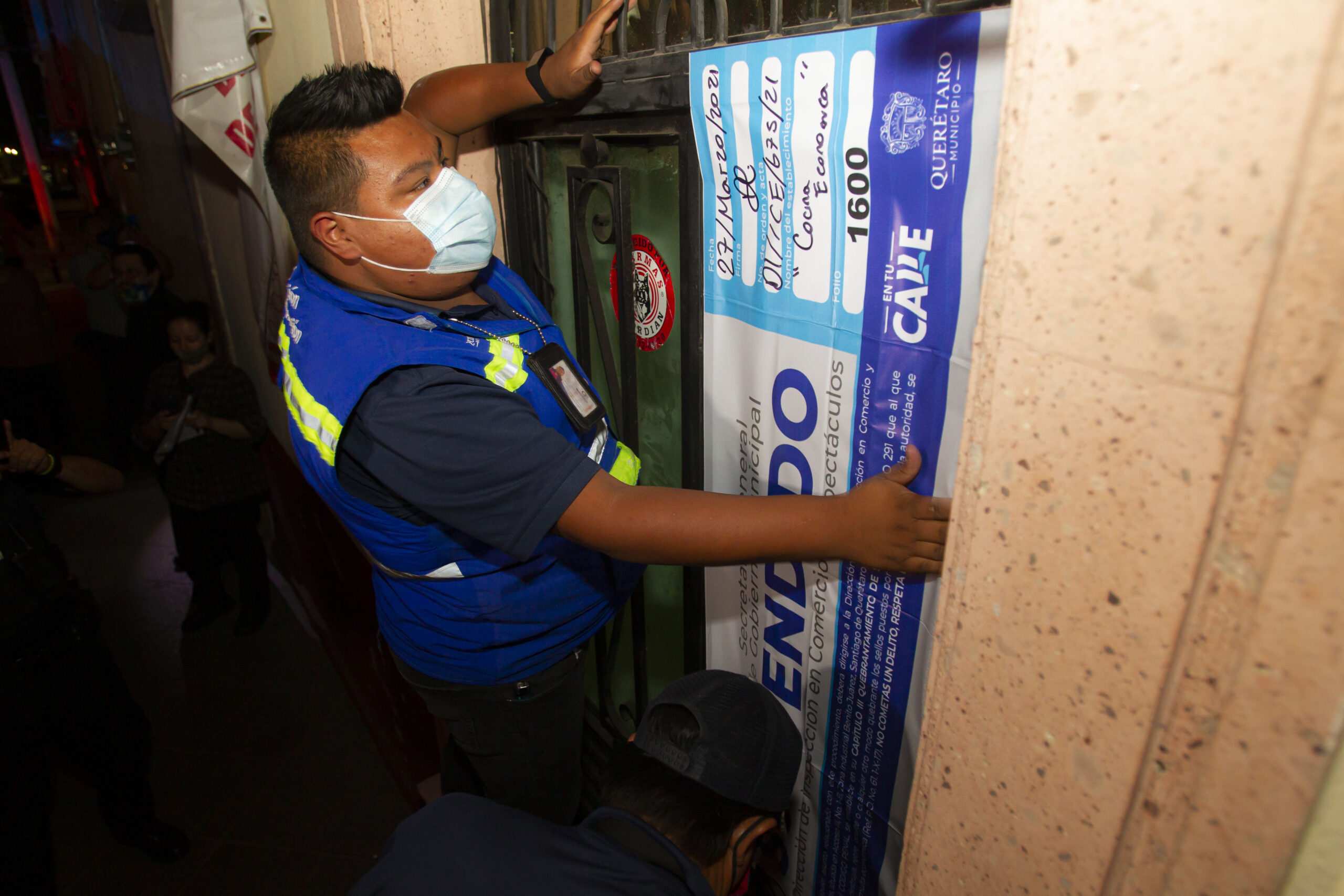 En operativo la Unidad Especial Anti-COVID-19 efectuó cuatro suspensiones y ocho dispersiones