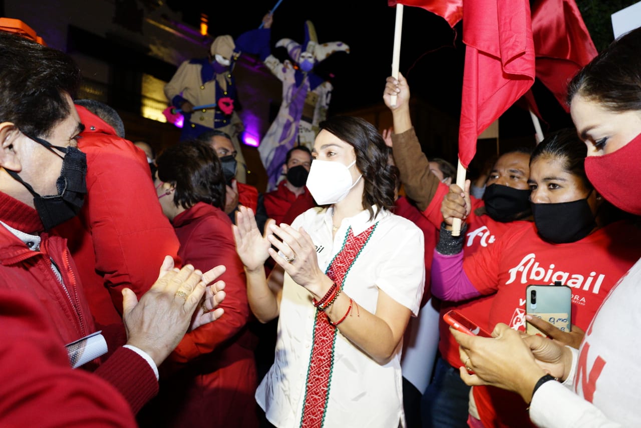 SERÉ LA GOBERNADORA DEL CAMBIO VALIENTE: ABIGAIL ARREDONDO