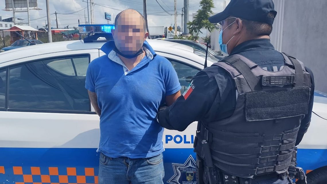 Es Detenido por Agredir a su Pareja.