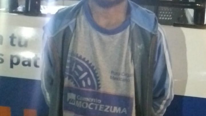 Detenido por Agredir a su Pareja en Cerro Gordo.