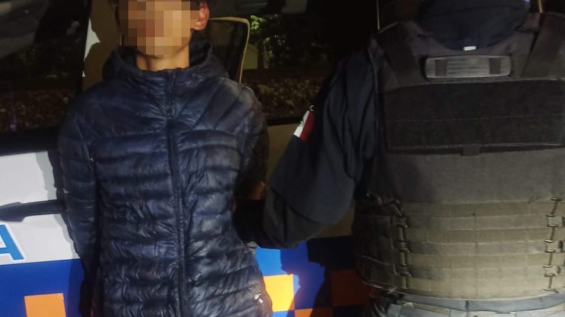 Joven Detenido en San Juan del Río.