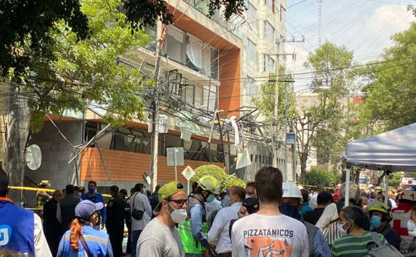 ”Estaba en mi cama y de pronto sentí una explosión muy fuerte”