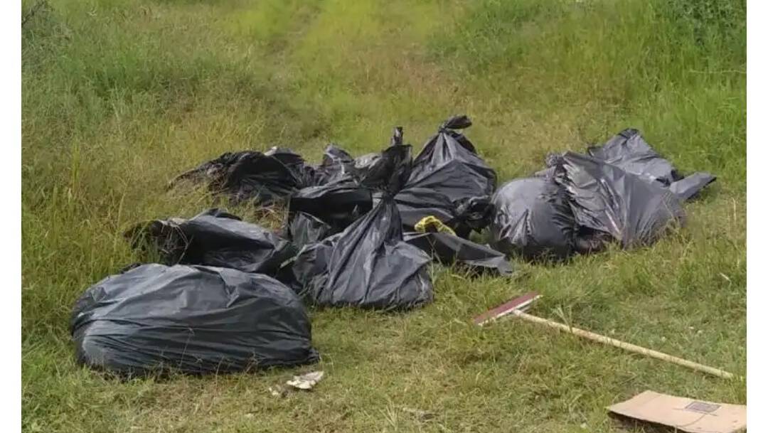 Encuentran restos humanos dentro de bolsas negras en Culiacán