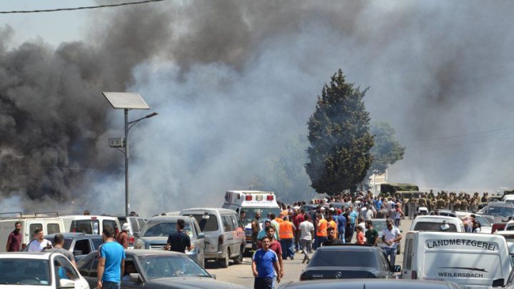 Explosión de combustible en Líbano mata a 28 personas