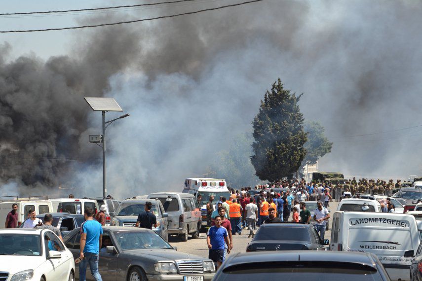 Explosión de combustible en Líbano mata a 28 personas