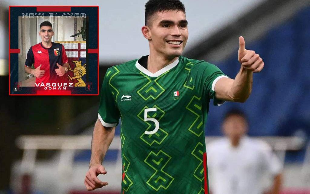El mexicano Johan Vásquez jugará en este equipo de la Serie A de Italia