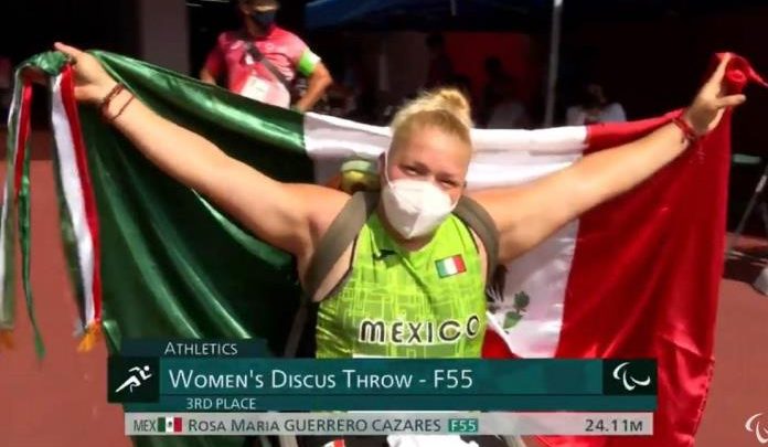 ¡Medalla para México! Rosa María Guerrero se lleva el bronce en lanzamiento de disco