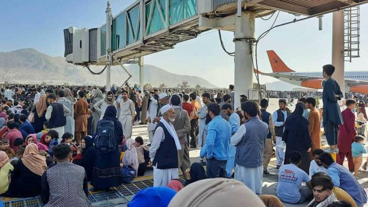 Seis personas muertas por el caos en el aeropuerto de Kabul, según testigos