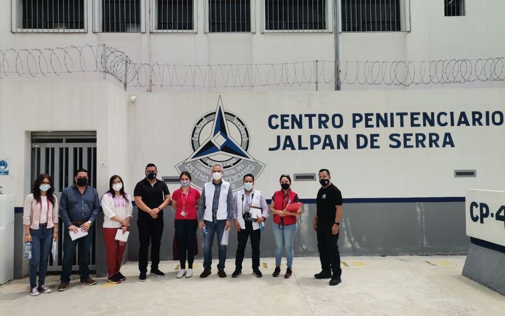 CNDH supervisa y evalúa centros penitenciarios de Querétaro para elaborar el DNSP 2021
