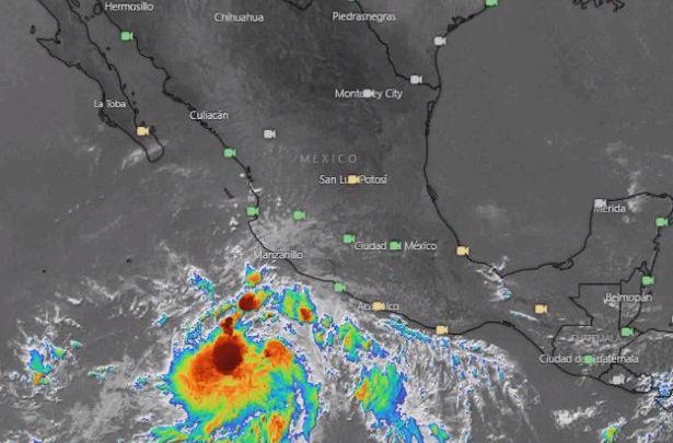 “Pamela” se forma en el Pacífico mexicano y provocará fuertes lluvias en Colima, Jalisco, Michoacán, Nayarit y Guerrero