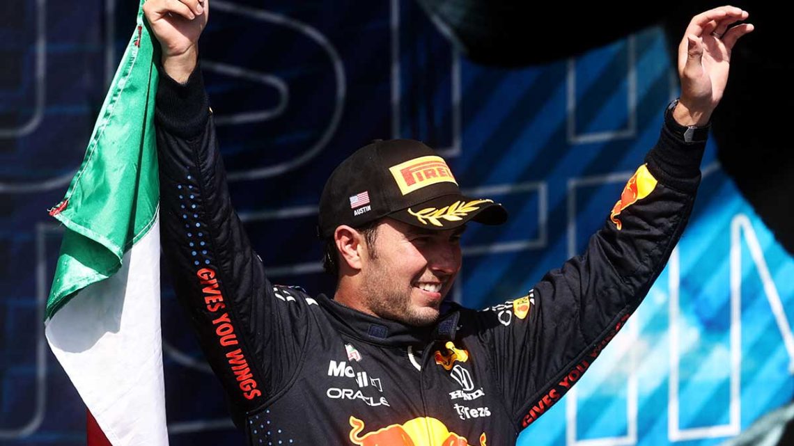 Pérez cumple el sueño de miles y logra un histórico podio en el Autódromo Hermanos Rodríguez