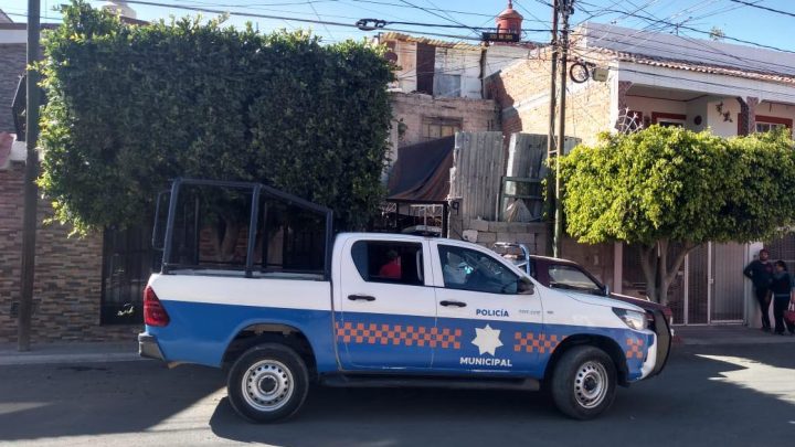 Se acordonó la zona, al tiempo que se da vista a Fiscalía General del Estado.