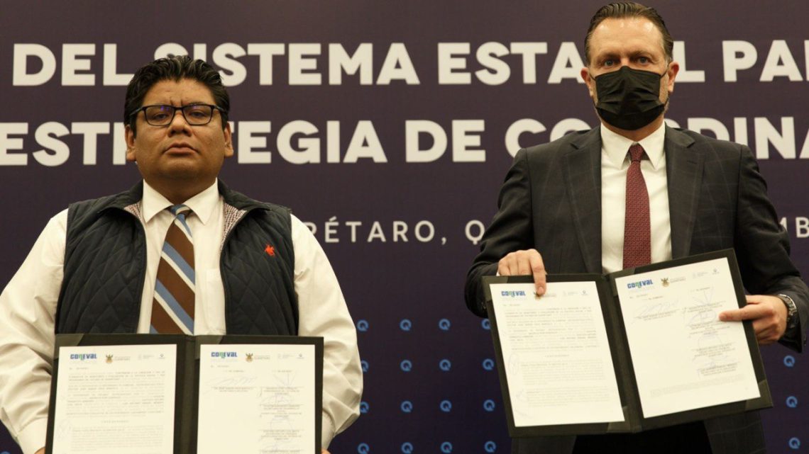 El gobernador, Mauricio Kuri González, presidió la instalación del Sistema Estatal para el Desarrollo Social, organismo responsable de implementar acciones encaminadas a la reducción de la pobreza extrema.