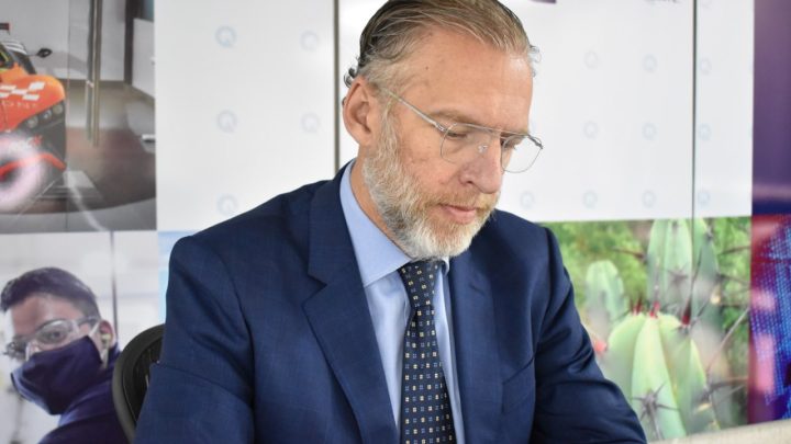 El titular de la Secretaría de Desarrollo Sustentable (SEDESU), Marco Antonio Del Prete Tercero, participó en una rueda de prensa con los estados que forman parte de la Comisión Ambiental de la Megalópolis (CAMe).