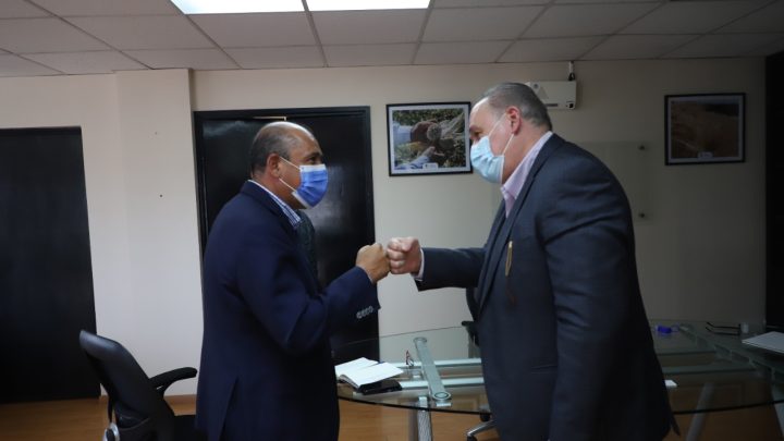 Con el objetivo de establecer vínculos de colaboración, el secretario de Desarrollo Agropecuario, Rosendo Anaya Aguilar.