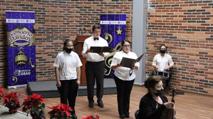 El Colegio de Bachilleres del Estado de Querétaro (COBAQ),  presentó la sexta edición de su tradicional Concierto Navideño 2021.