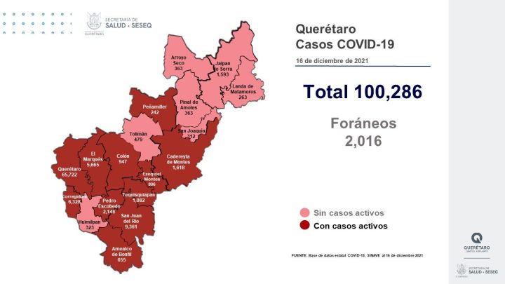 En el estado se suman 23 casos de la enfermedad; se trata de 13 mujeres y 10 hombres.