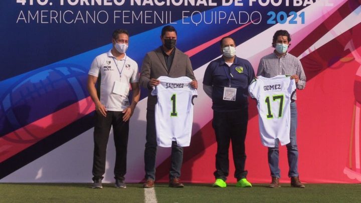 Dio inicio el cuarto Campeonato Nacional de Futbol Americano Femenil, que se lleva a cabo por primera vez en Querétaro, donde 800 jugadoras.