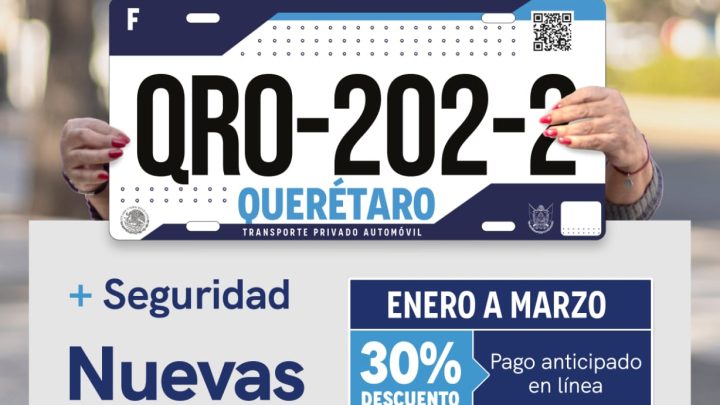 De enero a marzo, se brindará 30% de descuento por pago anticipado por reemplacamiento.