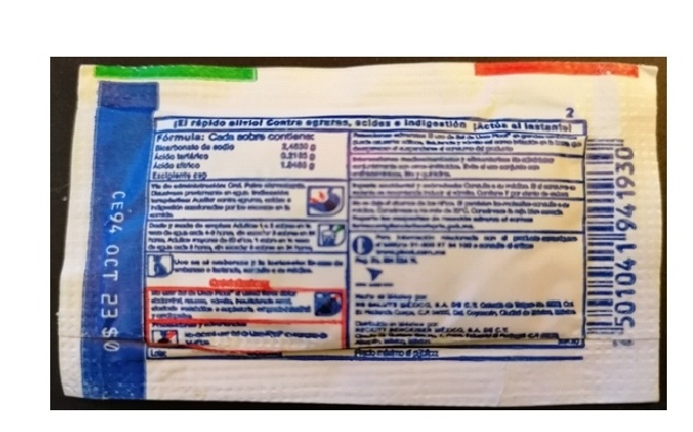 La Secretaría de Salud del estado de Querétaro (SESA) informa sobre alerta sanitaria emitida por la Comisión Federal de Protección contra Riesgos Sanitarios.