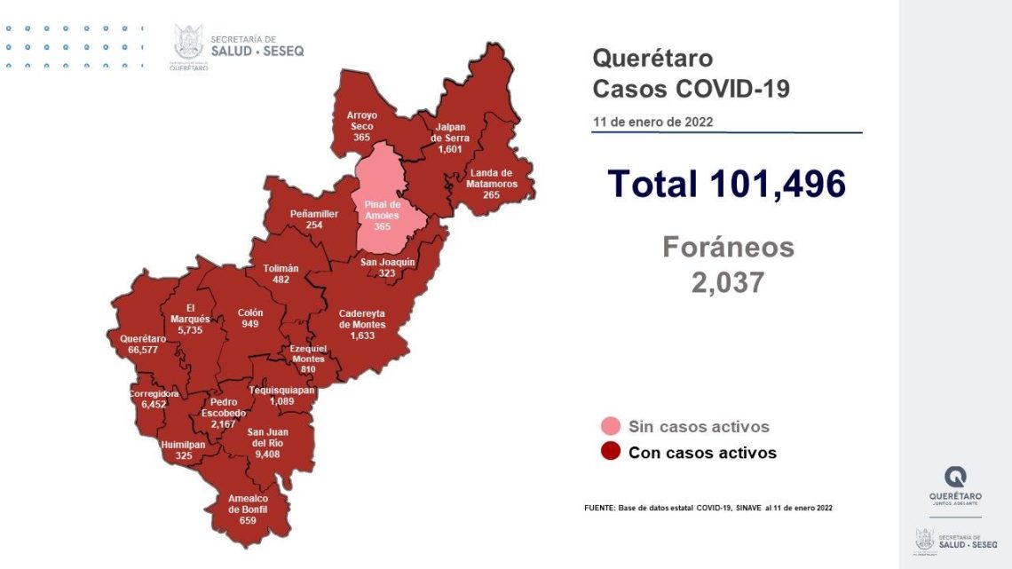 El registro acumulado es de 101 mil 496 casos; 51% son mujeres y 49% son hombres.