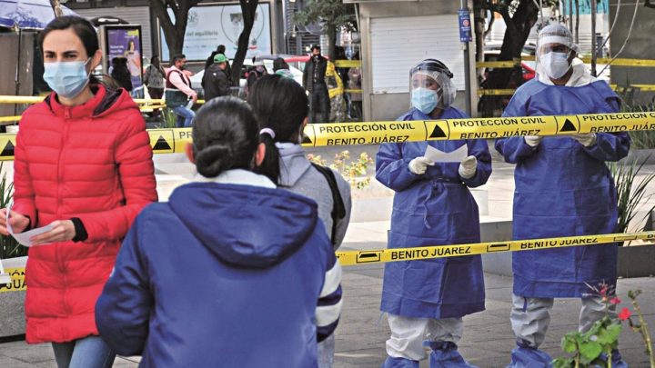 Actualmente hay 302 mil 473 casos activos de COVID,  según datos de la Secretaría de Salud