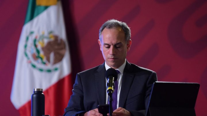 Ayer martes, López-Gatell no estuvo en la “mañanera” porque estaba enfermo de la gripe