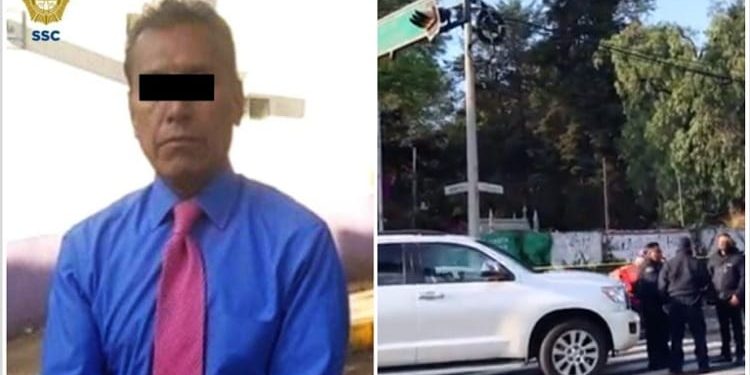 Quien fuera comisionado de la Policía Federal en el sexenio de Felipe Calderón se encontraba en la Agencia del Ministerio Público de Álvaro Obregón por el atropellamiento y muerte de una mujer