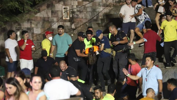 El hecho ocurrió en el anfiteatro José Asunción Flores, donde se desarrollaba un espectáculo musical denominado Ja’umina Fest