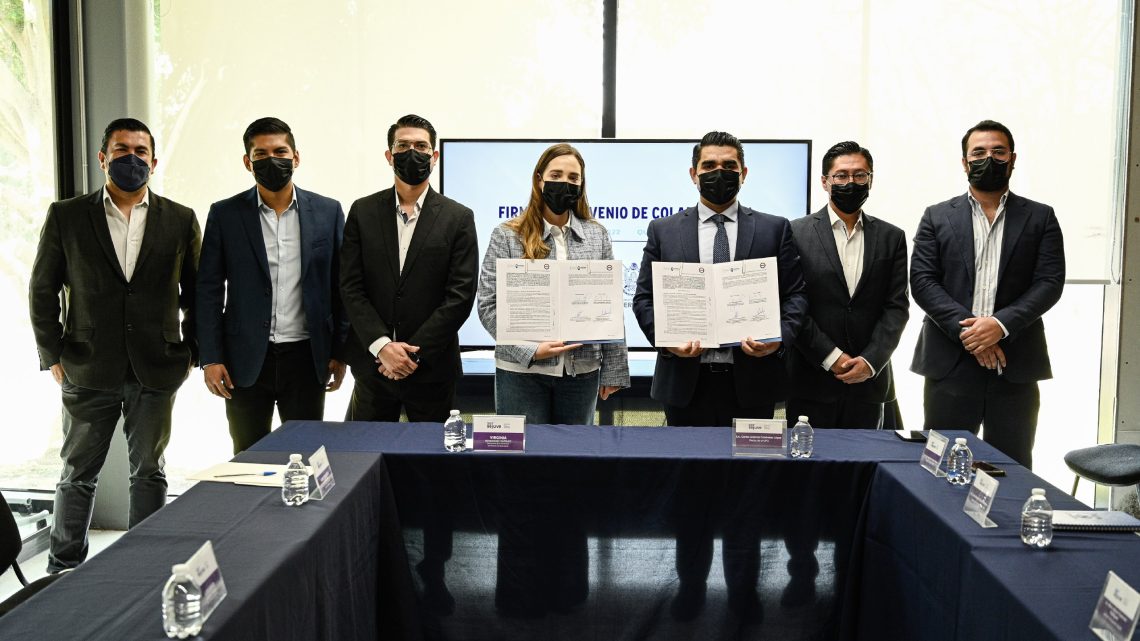 La titular de la Secretaría de la Juventud (SEJUVE) y el rector de la Universidad Politécnica de Querétaro (UPQ) firmaron.