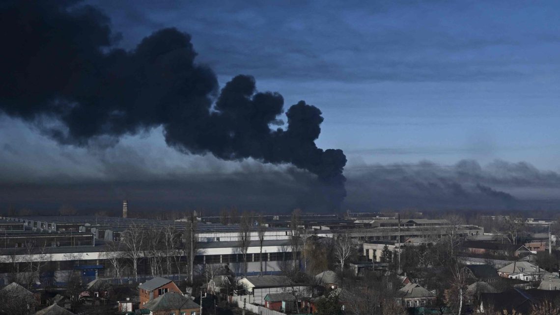 Así se ven los bombardeos en distintas ciudades ucranianas