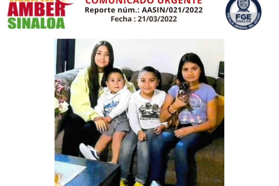 Según el reporte de las autoridades, la familia de cinco integrantes fue vista por última vez el pasado 16 de marzo cuando salían de su casa en la colonia Jardines del Pedregal