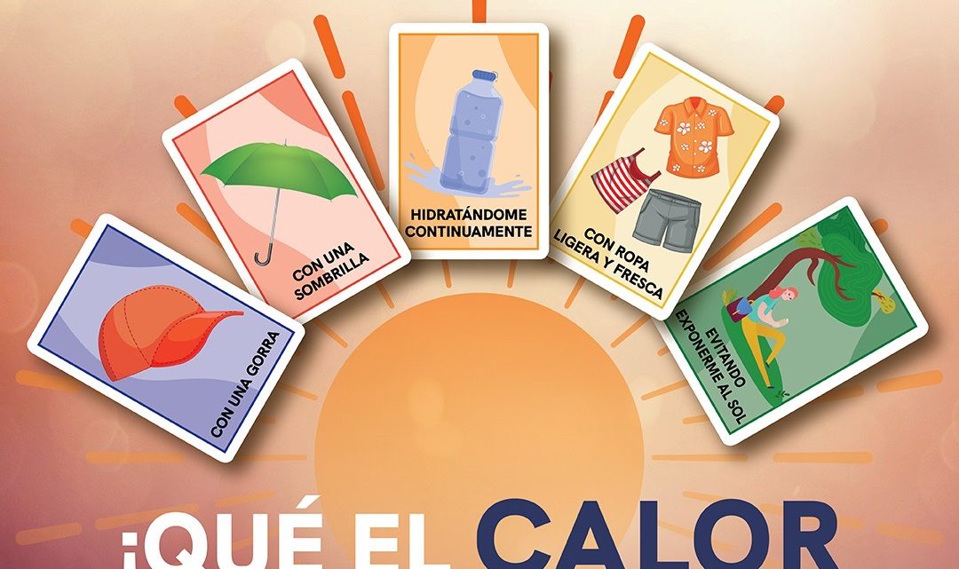 Ante el incremento de la temperatura la Secretaría de Salud del estado de Querétaro (SESA) exhorta a la población a fortalecer las medidas de protección.