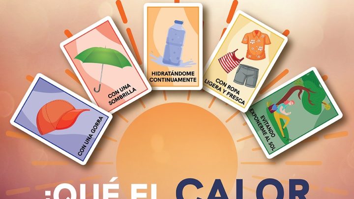 Ante el incremento de la temperatura la Secretaría de Salud del estado de Querétaro (SESA) exhorta a la población a fortalecer las medidas de protección.